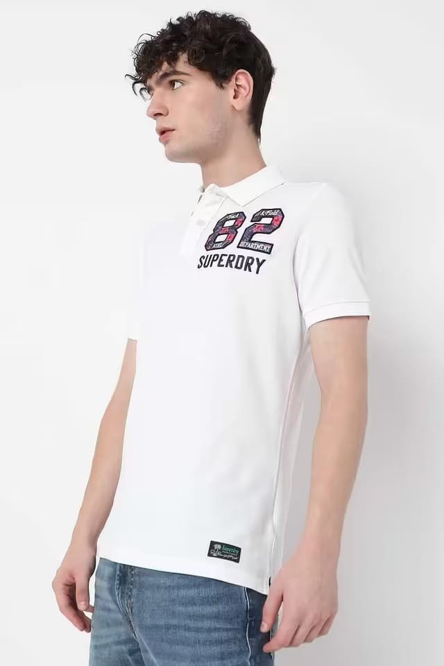 Superdry White Polo 82 - Image 2