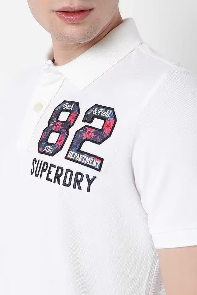 Superdry White Polo 82 - Image 3