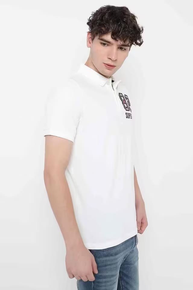 Superdry White Polo 82 - Image 4